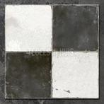 Vintage vloertegel / wandtegel fs damero 45x45cm 4 in 1, Keramiek, Nieuw, Ophalen of Verzenden, 10 m² of meer