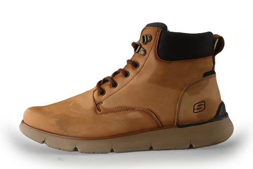 Skechers Veterboots in maat 43 Cognac | 10% extra korting, Kleding | Heren, Schoenen, Overige kleuren, Gedragen, Boots, Verzenden