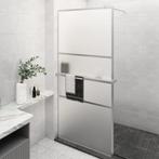 vidaXL Inloopdouchewand met schap 100x195 cm ESG-glas, Verzenden, Nieuw