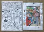 Torres, Daniel - 1 Originele tekening + originele kleur -, Boeken, Stripboeken, Nieuw