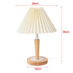 lux.pro Tafellamp Sittingbourne bureaulamp 35 cm meerkleurig, Huis en Inrichting, Verzenden, Nieuw