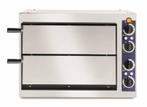 Hendi Horeca Dubbele Pizzaoven | 2400 Watt | 2 Pizzas, Verzenden, Nieuw in verpakking