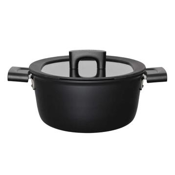 Fiskars Hard Face Kookpan Zwart - 22 cm beschikbaar voor biedingen