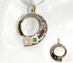 Hanger - 18 karaat Geel goud, Witgoud - 0.55ct. tw. Diamant
