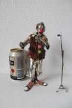 Vittorio Angini - Beeldje, Zingende Clown, 600 gr - 21 cm -