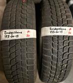 2x155-60-15 bridgestone winter 7mm €50 per band 155 60 15, Ophalen, Gebruikt, Winterbanden, Band(en)