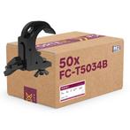 50x FORTEX Selflock Coupler truss klem Short WLL 200kg buis, Verzenden, Nieuw