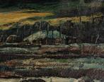Peter van Braken (1896-1979) - Boerderij plus hooimijten in, Antiek en Kunst, Kunst | Schilderijen | Klassiek