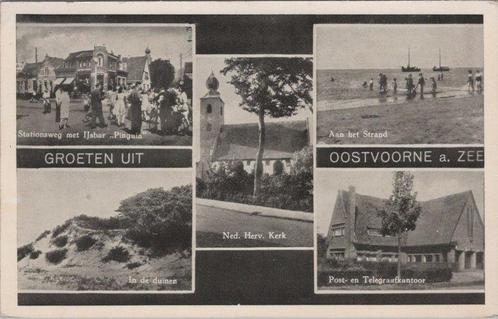 OOSTVOORNE AAN ZEE - Meerluik Groeten uit Oostvoorne, Verzamelen, Ansichtkaarten | Nederland, Verzenden