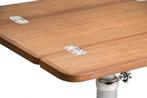 Teak kuiptafel - inklapbaar - teak fineer - 70 x 30/60 cm, Watersport en Boten, Ophalen of Verzenden, Nieuw