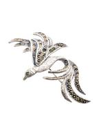 Zonder Minimumprijs - Broche Zilver - Marcasite - Araba