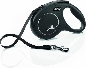 Flexi Classic Tape - Rollijn Hondenriem - Zwart - M - 5 beschikbaar voor biedingen