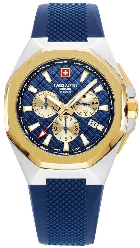 Swiss Alpine Military 7005.9845 Typhoon horloge 42 mm, Sieraden, Tassen en Uiterlijk, Horloges | Heren, Polshorloge, Nieuw, Overige merken
