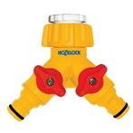 Waterverdeler | Hozelock | 2-weg (3/4”, 1/2”), Tuin en Terras, Tuinslangen, Verzenden, Nieuw