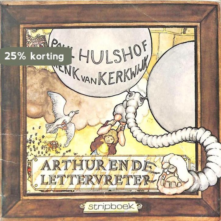Arthur en de lettervreter 9789070066062 Kerkwyk, Boeken, Kinderboeken | Kleuters, Gelezen, Verzenden