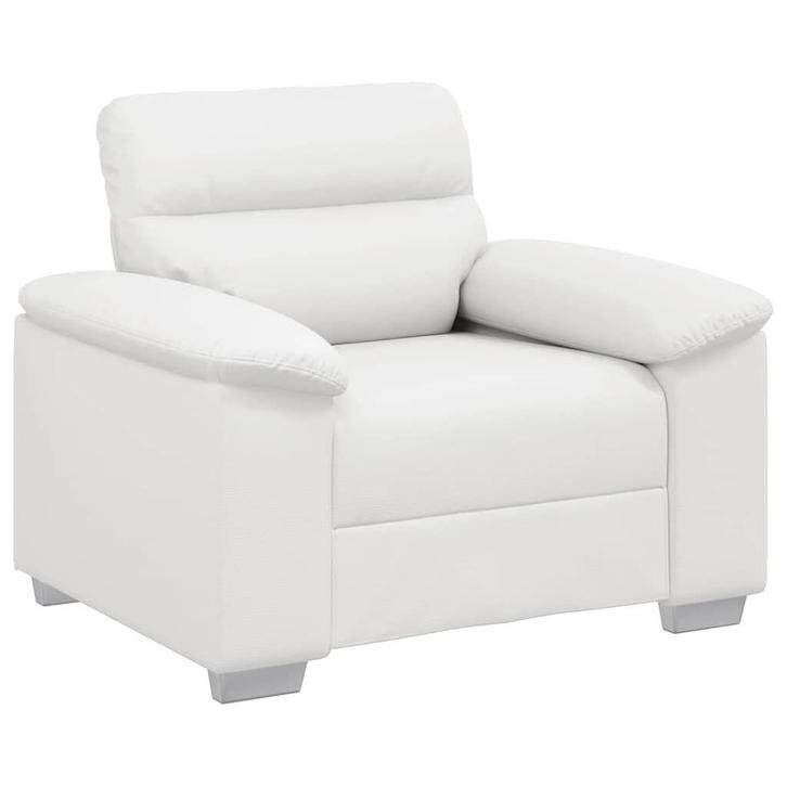 Stijlvolle Witte Fauteuil | Tweedekansje | OP = OP, Huis en Inrichting, Fauteuils, 100 tot 125 cm, 75 tot 100 cm, Nieuw, Ophalen of Verzenden