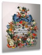 ter Halle® Glasschilderij 60 x 80 cm | Miss Dior flowers Eau, Nieuw, Verzenden