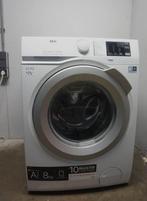 AEG wasmachine tweedehands, Witgoed en Apparatuur, Wasmachines, 1600 toeren of meer, Zo goed als nieuw, Wolwasprogramma, 8 tot 10 kg