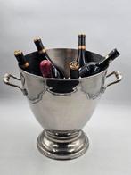 Wijnkoeler - Groots strak vormgegeven model met parelrand -
