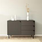 *WOONWINKEL* Tenzo Corner Klein Dressoir Taupe, Huis en Inrichting, Verzenden, Nieuw