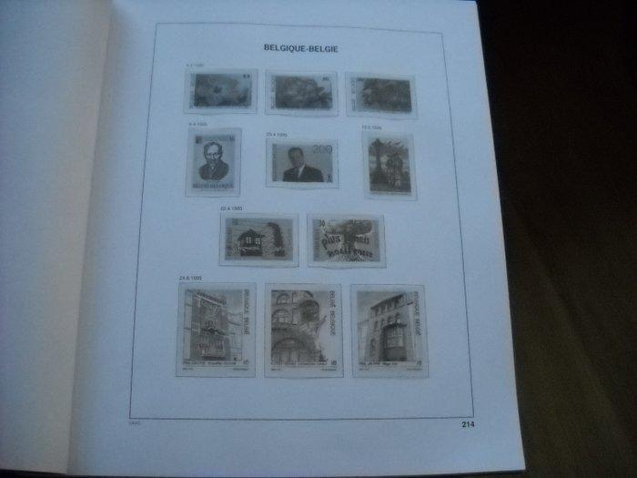België - Superbe album Davo LX Ouatinée V 1995 tot 1999 &, Postzegels en Munten, Postzegels | Europa | België