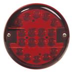LED mistlamp rond 9-33V Rode Lens, Ophalen of Verzenden, Nieuw