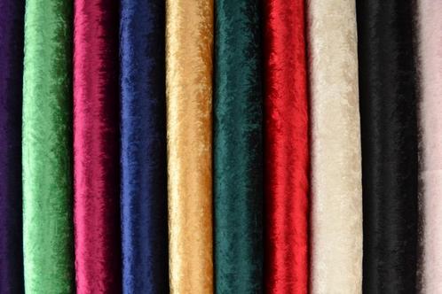 Crushed velvet - Per meter - Velours de panne, Hobby en Vrije tijd, Stoffen en Lappen, 120 cm of meer, 200 cm of meer, Overige kleuren