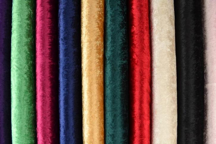 Crushed velvet - Per meter - Velours de panne, Hobby en Vrije tijd, Stoffen en Lappen, 120 cm of meer, 200 cm of meer, Overige kleuren