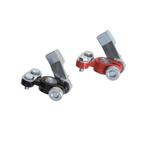 ProPlus Accupoolklemmen set - snelsluiting - rood en zwar..., Auto-onderdelen, Ophalen of Verzenden, Nieuw