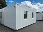 Kantoorunit - 6 x 3 meter | 2 zijramen links (NU63ZR2L), Ophalen of Verzenden