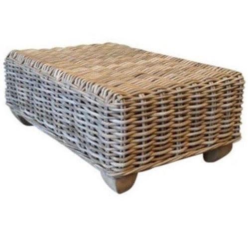 Toronto lounge tuintafel 60x90 cm naturel rotan, Tuin en Terras, Tuintafels, Nieuw, Ophalen of Verzenden