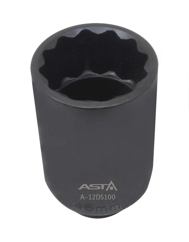 12 Kant Krachtdop 46 Mm - Verlengde Dop  - 1/2 Kracht Dop, Doe-het-zelf en Verbouw, Gereedschap | Handgereedschap, Nieuw, Ophalen of Verzenden