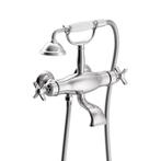 Thermostaat Bad/Douche Tres Clasic Incl Handdouche op Houder, Ophalen of Verzenden, Nieuw, Chroom, Kraan
