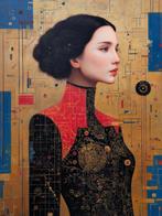 Wilhem VON KALISZ (XX-XXI) - Pulse of Infinity (XL size), Antiek en Kunst, Kunst | Schilderijen | Modern