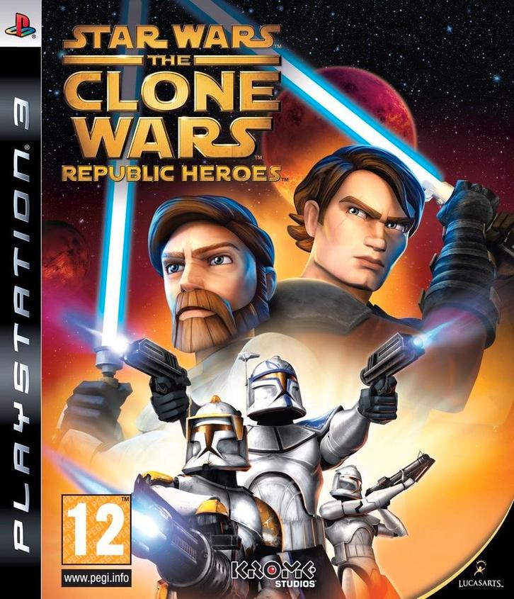 Playstation 3 Star Wars: Clone Wars Republic Heroes, Spelcomputers en Games, Games | Sony PlayStation 3, Zo goed als nieuw, Verzenden