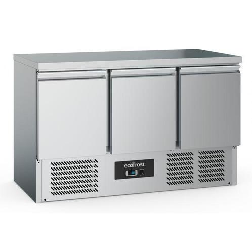 Ecofrost Koelwerkbank | 400L | 3 Deuren | Statisch + Ventila, Witgoed en Apparatuur, Koelkasten en IJskasten, Ophalen of Verzenden