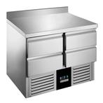 GGM Gastro | Koelwerkbank PREMIUM - 900x700mm - 4 laden & |, Verzenden, Nieuw in verpakking