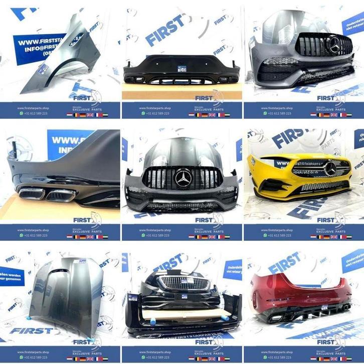 AMG ONDERDELEN W176 W177 W117 W118 W205 W206 W213 W214 W247, Auto-onderdelen, Carrosserie en Plaatwerk, Gebruikt, Mercedes-Benz
