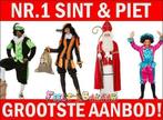 Pieten Pak Pietenpakken Pruik Kraag Muts Kousen Veren, Diversen, Sinterklaas, Nieuw, Ophalen of Verzenden