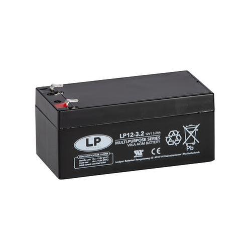 Landport (LP) VRLA-LP accu 12 volt 3,2 ah LP12-3,2, Computers en Software, Noodvoedingen (UPS), Nieuw, Ophalen of Verzenden