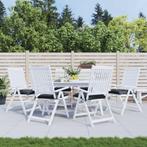 vidaXL Stoelkussens 6 st 40x40x7 cm oxford stof zwart, Huis en Inrichting, Woonaccessoires | Kussens, Verzenden, Nieuw, Zwart