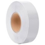 vidaXL Reflecterende tape 5 cm x 50 m PVC wit, Huis en Inrichting, Woonaccessoires | Tekstborden en Spreuken, Verzenden, Nieuw