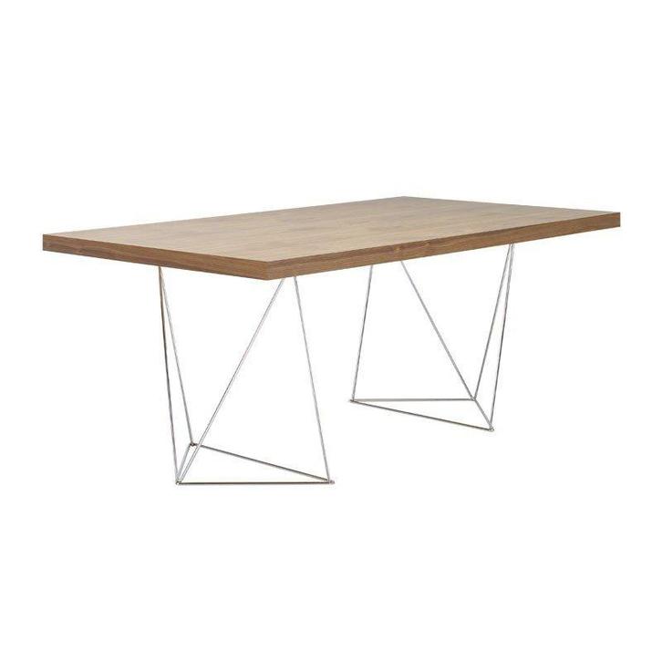 *WOONWINKEL* TemaHome Multi 160 Trestles Walnoot Bureau Met, Huis en Inrichting, Bureaus, Nieuw, Verzenden