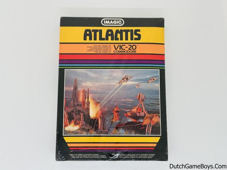 Commodore Vic-20 - Atlantis - Imagic - Cartridge - New & Sea, Spelcomputers en Games, Games | Overige, Gebruikt, Verzenden