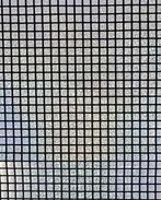 Polyester Foliedruk Hologram Geblokt Zilver, Nieuw