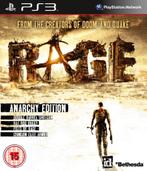 Playstation 3 Rage [Anarchy Edition], Spelcomputers en Games, Games | Sony PlayStation 3, Verzenden, Zo goed als nieuw