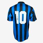 Dennis Bergkamp Signed Inter Milan Football Shirt - 1989-90, Ophalen of Verzenden, Nieuw