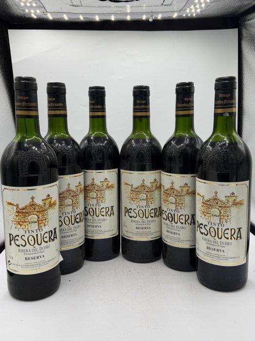 1991 (x5) & 1996 Alejandro Fernandez, Tinto Pesquera -, Verzamelen, Wijnen