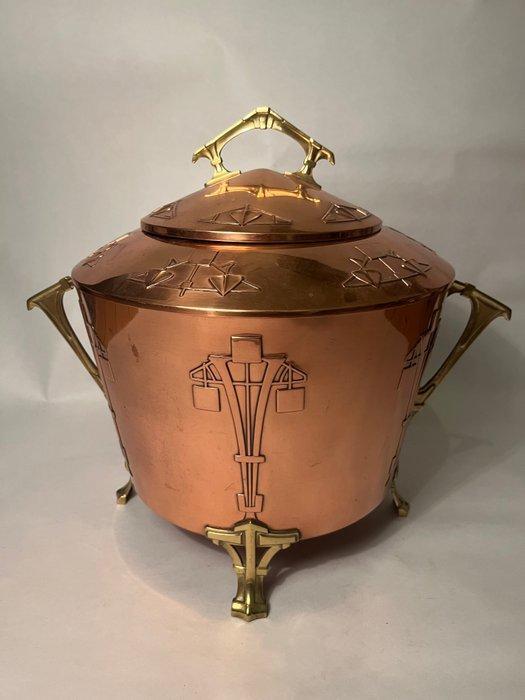 WMF / Geislingen - Fruitschaal - Koper, Messing - Jugendstil, Antiek en Kunst, Kunst | Designobjecten