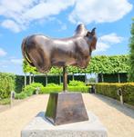 Beeldje - Modernistisch abstract kunstwerk van stier - Brons